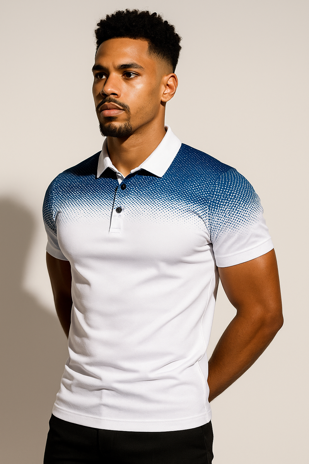 Ron | Men’s Gradient Polo Shirt