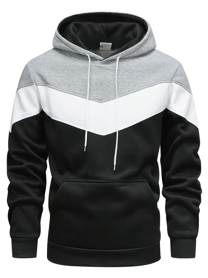 Winard | Men’s Color Block Graphic Hoodie