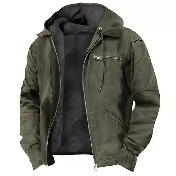 Brennan | Men’s Fleece-Lined Hooded Jacket