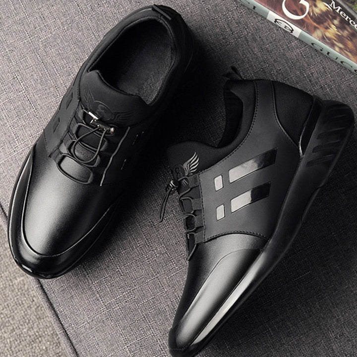 Jerome | Men’s Premium Faux Leather Comfort Sneakers