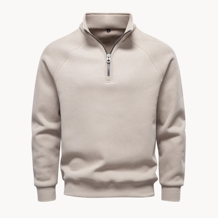 Marvello | Men’s Quarter-Zip Pullover Sweater