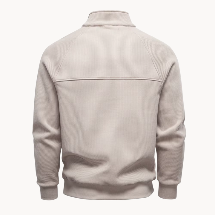 Marvello | Men’s Quarter-Zip Pullover Sweater