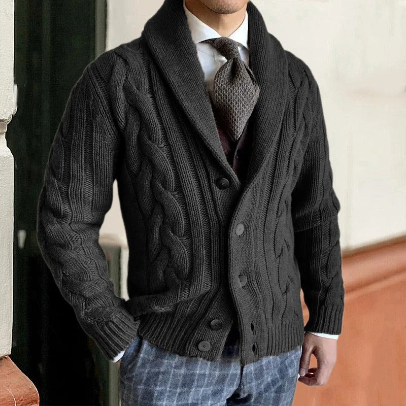 Marvion | Men’s Knitted Winter Cardigan