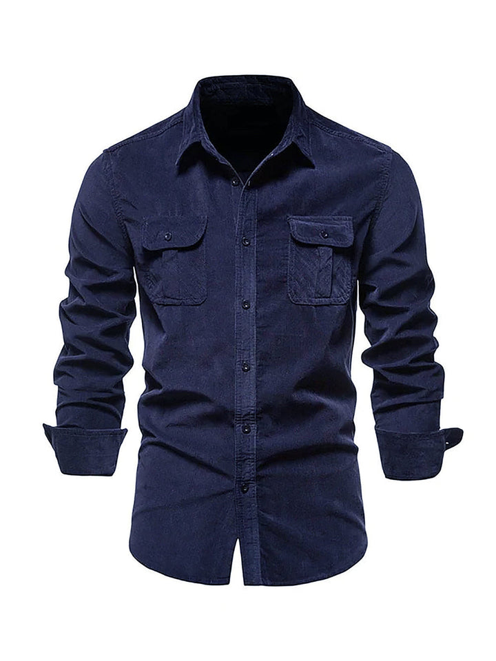 Orvello | Men’s Long-Sleeve Winter Shirt
