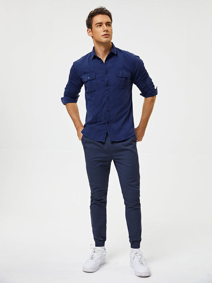 Orvello | Men’s Long-Sleeve Winter Shirt