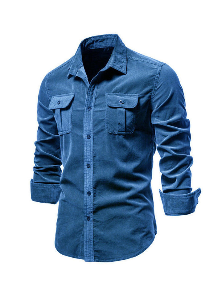 Orvello | Men’s Long-Sleeve Winter Shirt