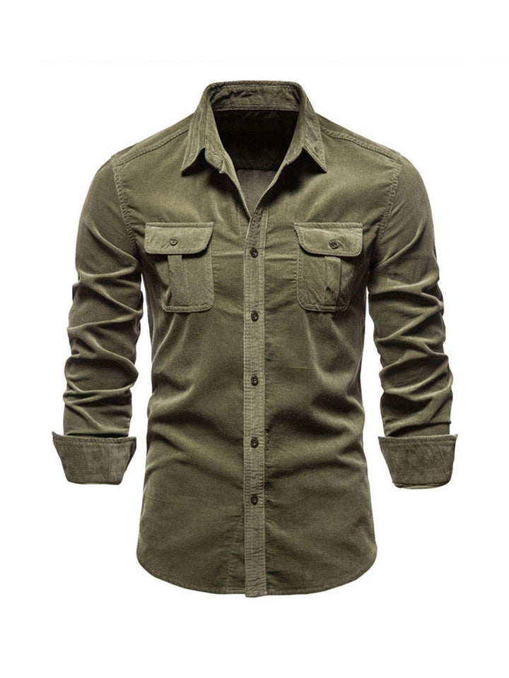 Orvello | Men’s Long-Sleeve Winter Shirt
