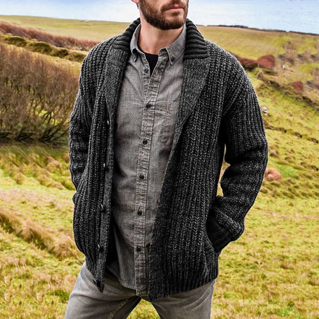 Will | Men’s Chunky Shawl-Collar Cardigan