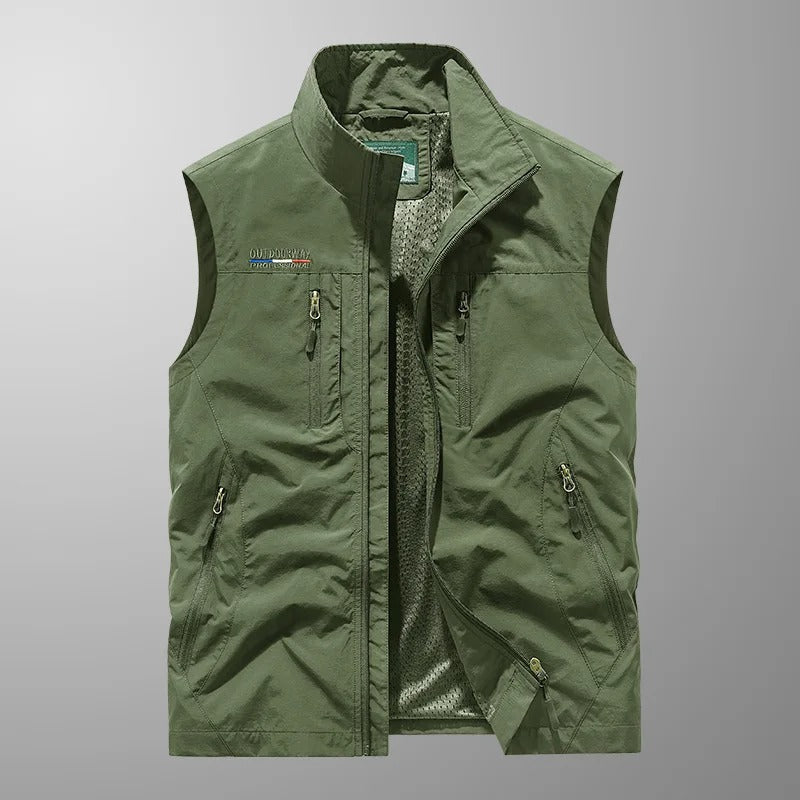 Taverno | Men’s Breathable Cargo Bodywarmer Vest