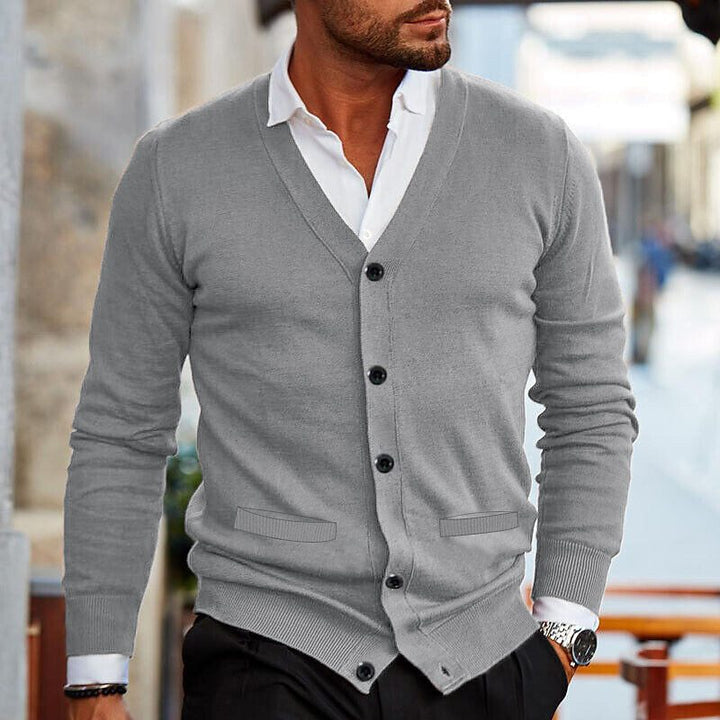 Stefan | Men’s Casual Knit Cardigan