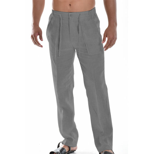 Morillo | Men’s Casual Linen Trousers