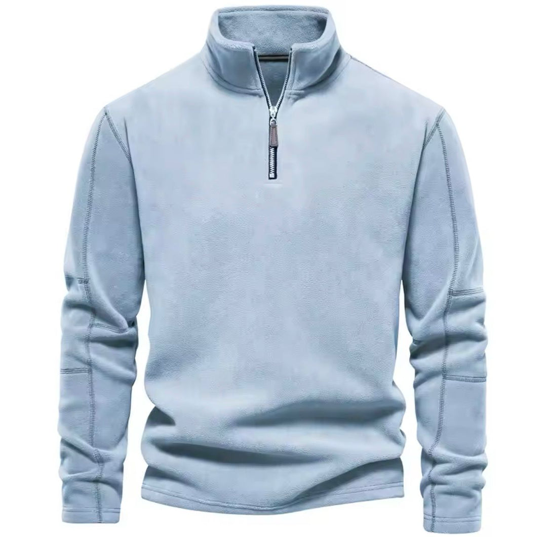 Alverto | Men’s Half-Zip Sweater for Cozy Autumn Wear