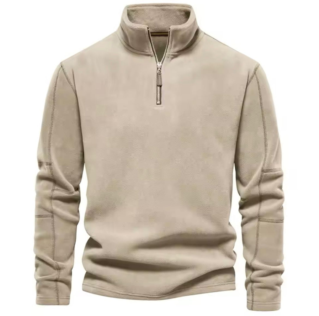 Alverto | Men’s Half-Zip Sweater for Cozy Autumn Wear
