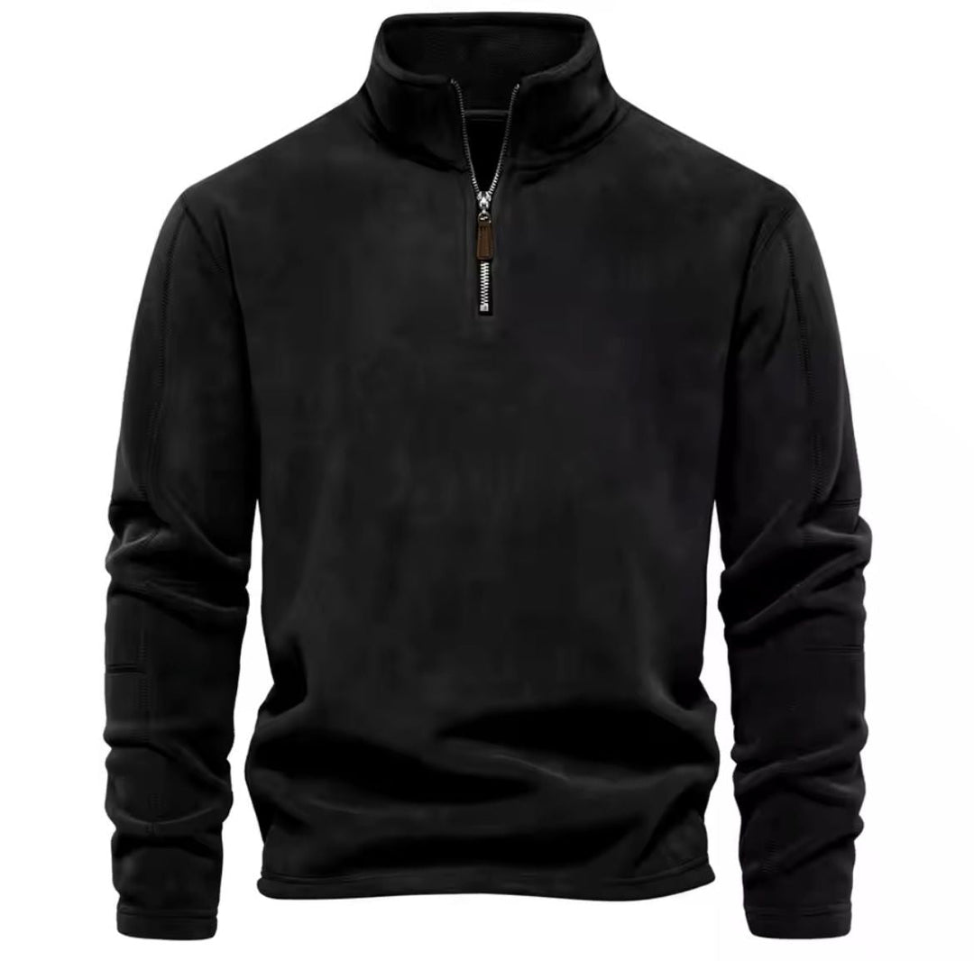 Alverto | Men’s Half-Zip Sweater for Cozy Autumn Wear