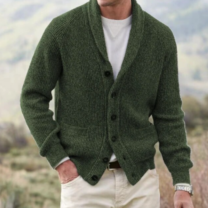 Virelio | Men’s Vintage Wool V-Neck Vest