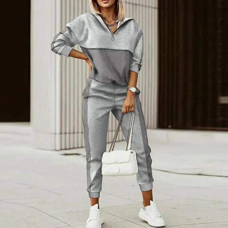 Alice | Women’s Casual Zip Hoodie &amp; Joggers Set