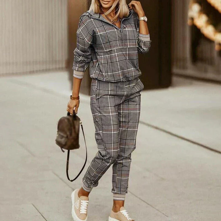 Alice | Women’s Casual Zip Hoodie &amp; Joggers Set