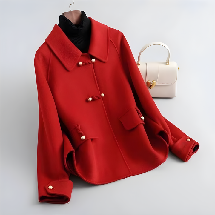 Nancy | Women’s Premium Wool Toggle Coat