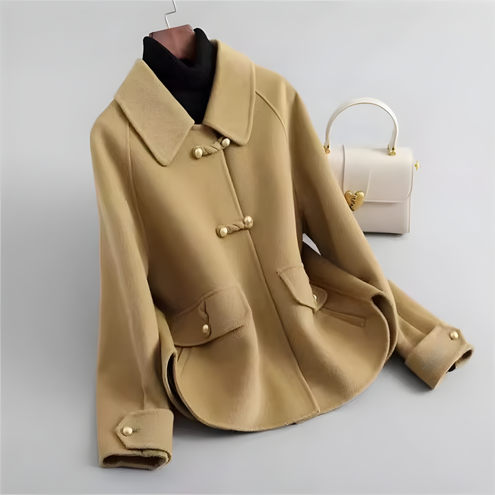 Nancy | Women’s Premium Wool Toggle Coat