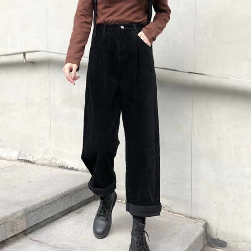 Norilyn | Women’s Elegant Corduroy Trousers