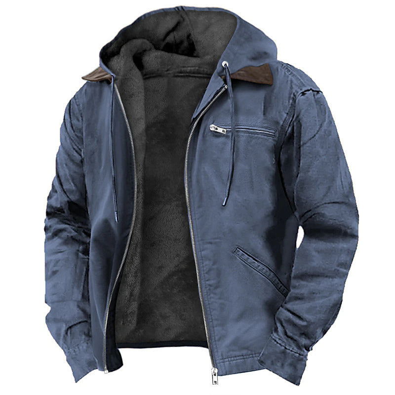 Jake | Men’s Relaxed Fit Hooded Fleece Jacket