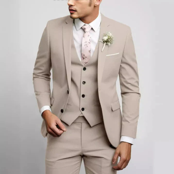 Heero | Slim Fit 3-Piece Wedding Guest Suit