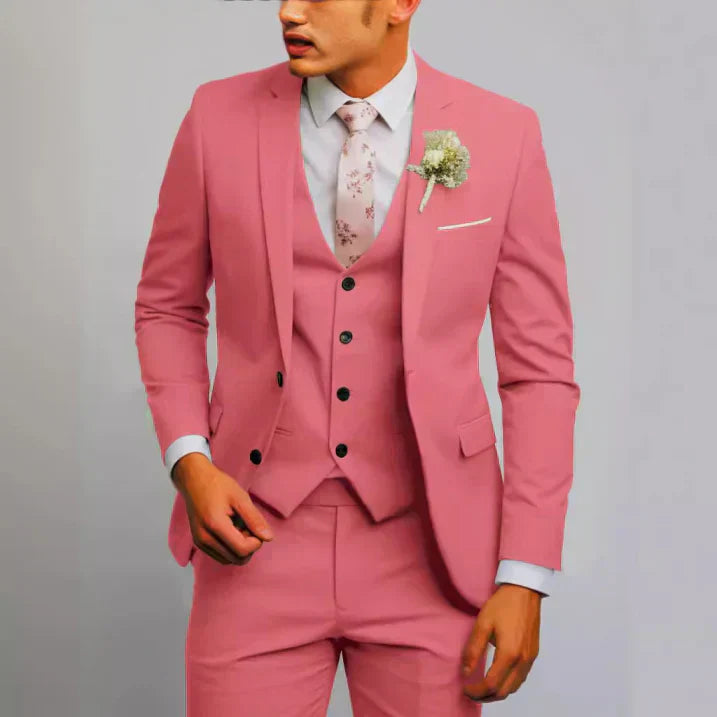 Heero | Slim Fit 3-Piece Wedding Guest Suit