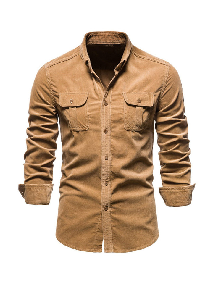 Orvello | Men’s Long-Sleeve Winter Shirt