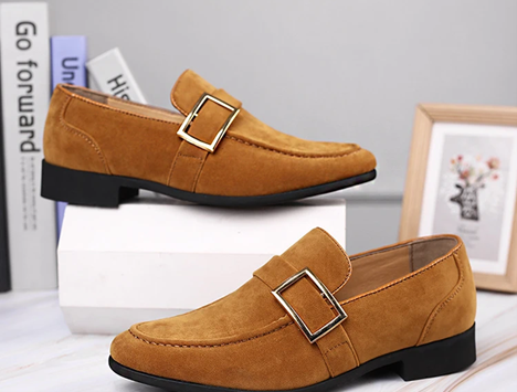 Lorvani | Men’s Suede Signature Loafers