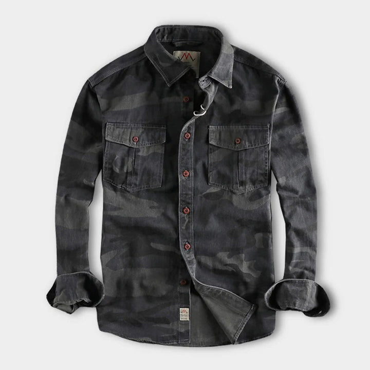 Jaden | Men’s Long Sleeve Cotton Shirt