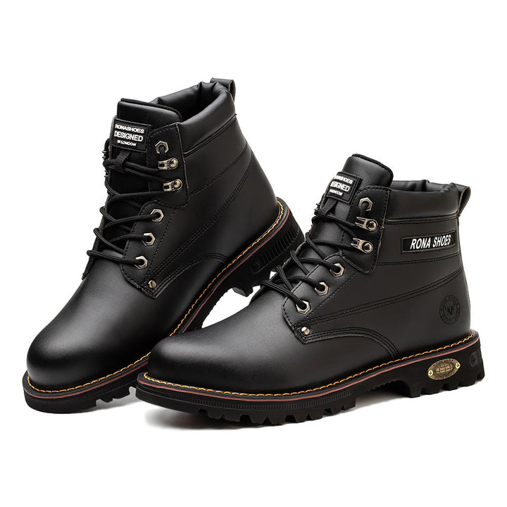 Fortis | Unisex Black Safety Boots