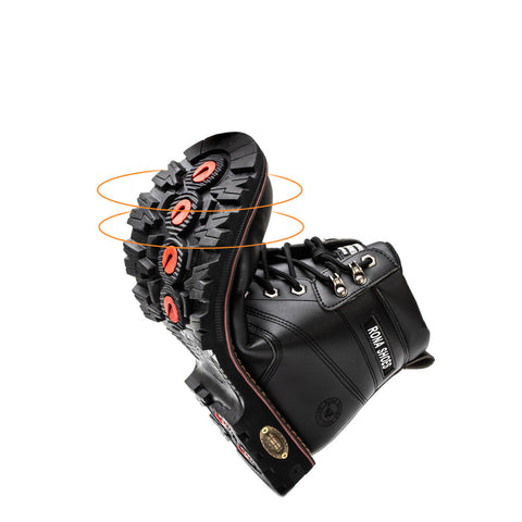 Fortis | Unisex Black Safety Boots
