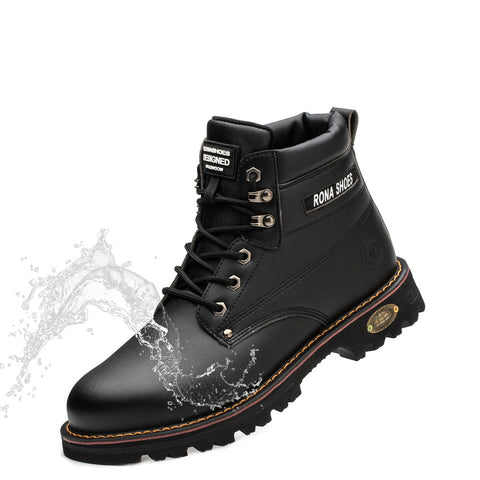 Fortis | Unisex Black Safety Boots