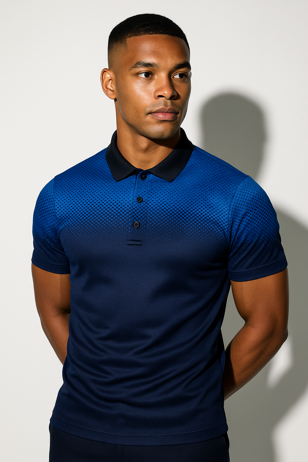 Ron | Men’s Gradient Polo Shirt