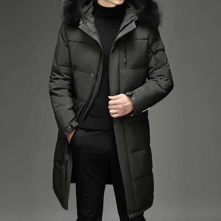 Lenardo | Men’s Duck Down Quilted Coat