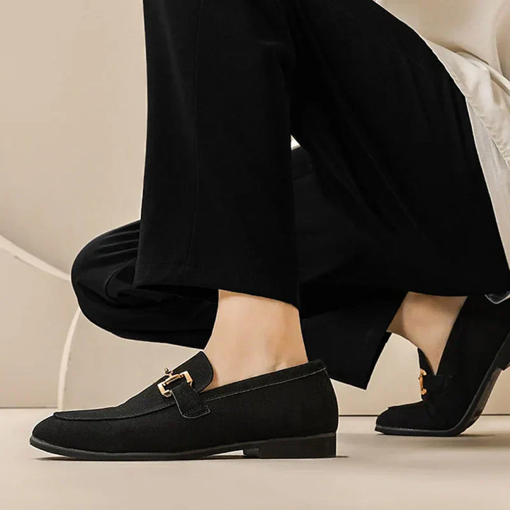 Perry | Men’s Suede Leather Loafers
