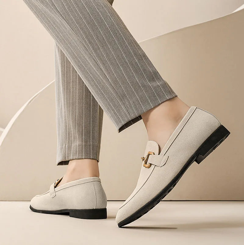 Perry | Men’s Suede Leather Loafers