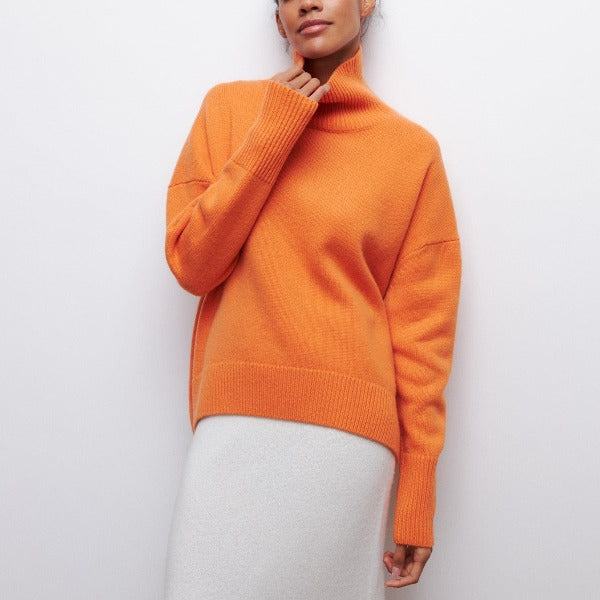 Tressia | Women’s Oversized Turtleneck Sweater