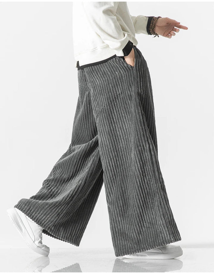 Dorian | Men’s Wide Leg Corduroy Pants