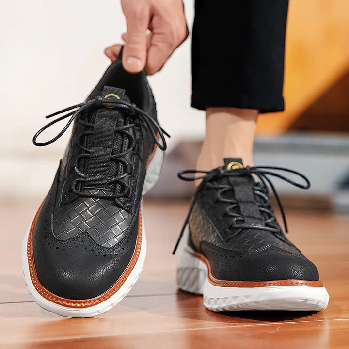 Tommy | Men’s Orthopedic Leather Comfort Shoes