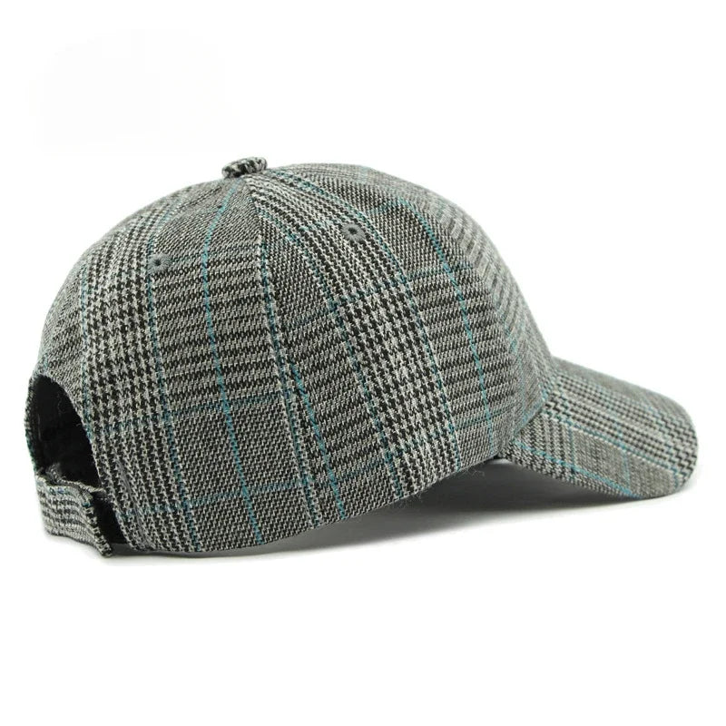 Frank | Plaid Baseball Cap