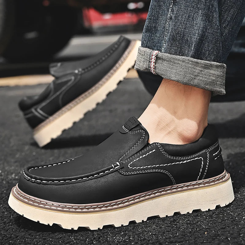 Albertan | Men’s Cow Leather Loafers