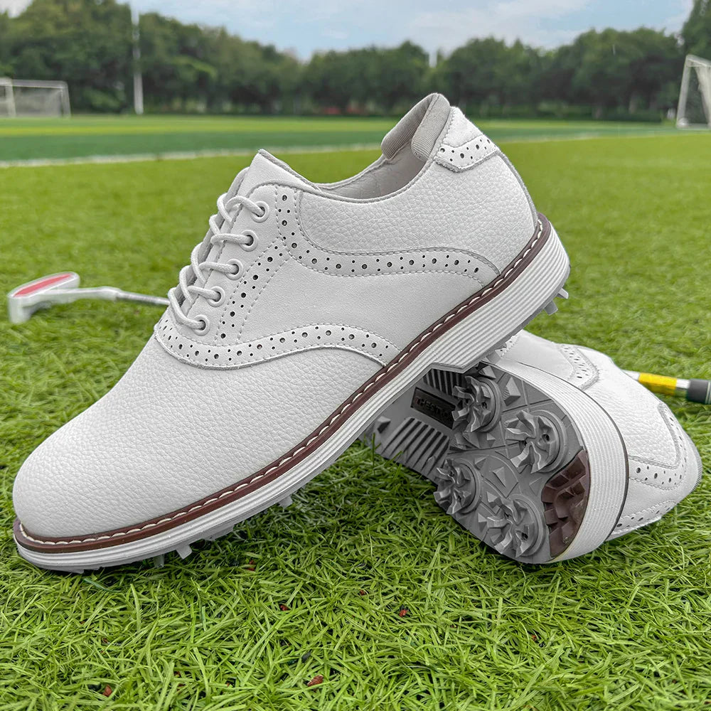 Brideo | Men’s Waterproof Leather Golf Shoes