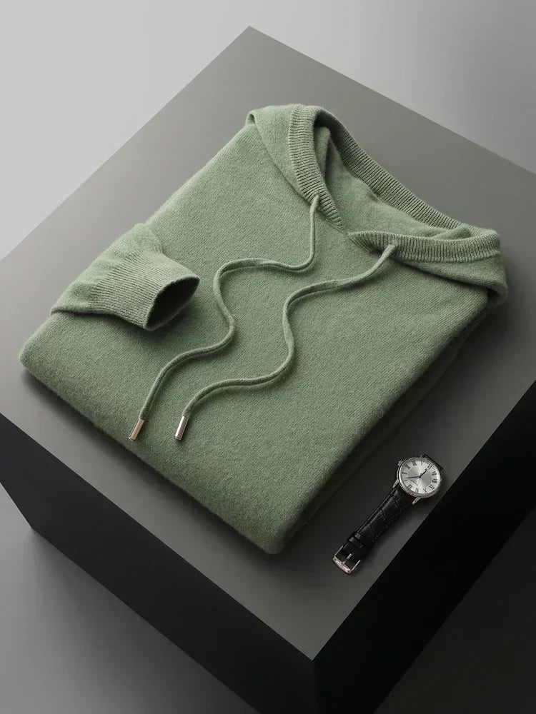 Robin | Men’s Merino Wool Hoodie