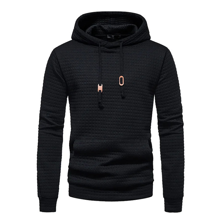Carlos | Men’s Waffle Knit Hooded Sweatshirt