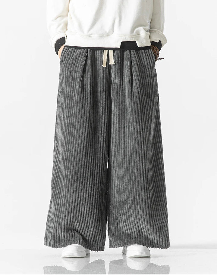 Dorian | Men’s Wide Leg Corduroy Pants