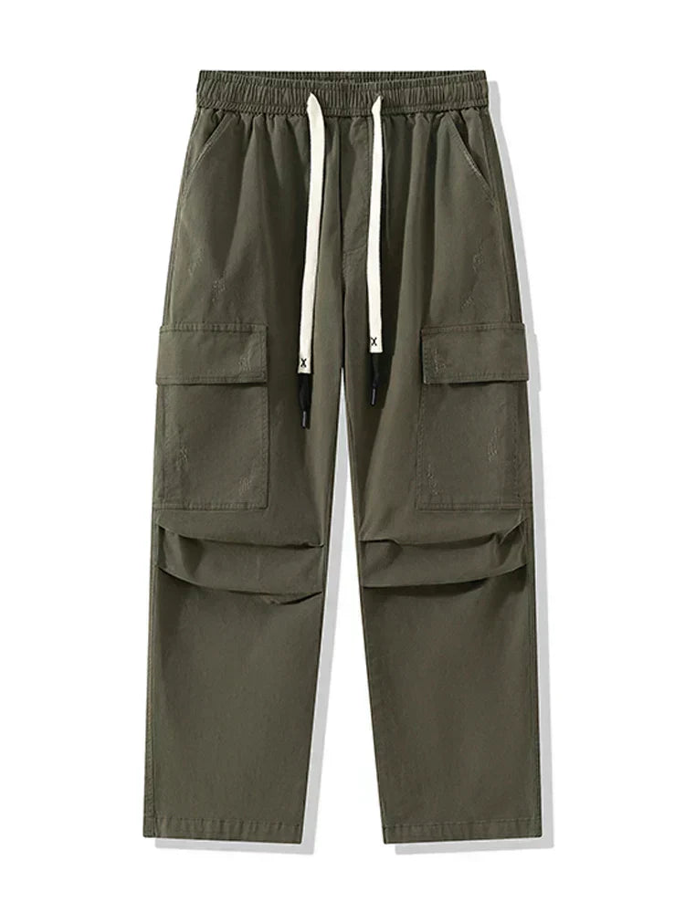 Joey | Men’s Wide-Leg Cotton Cargo Pants