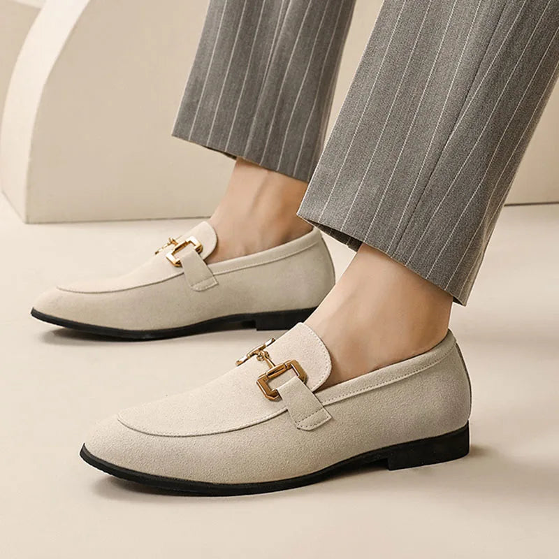 Perry | Men’s Suede Leather Loafers