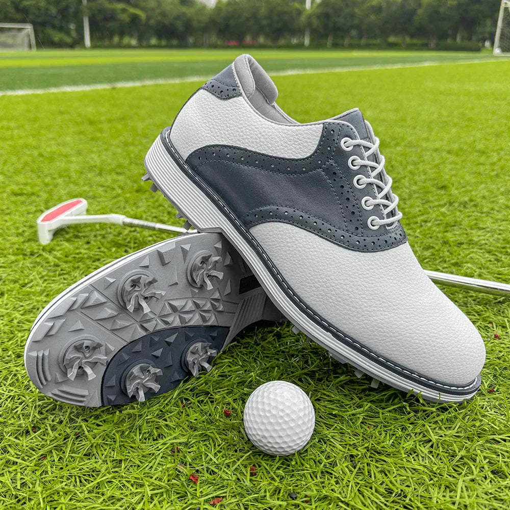 Brideo | Men’s Waterproof Leather Golf Shoes