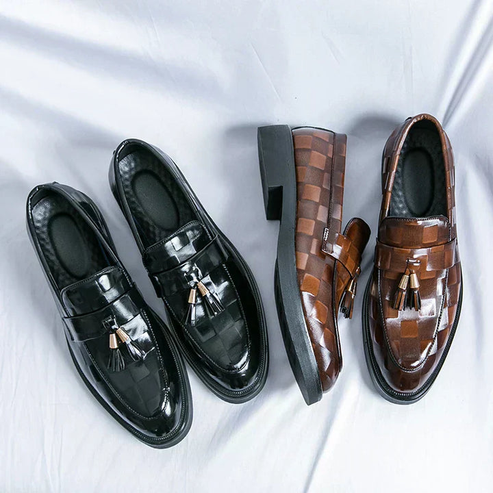 Valerno | Men’s Genuine Leather Tassel Loafers